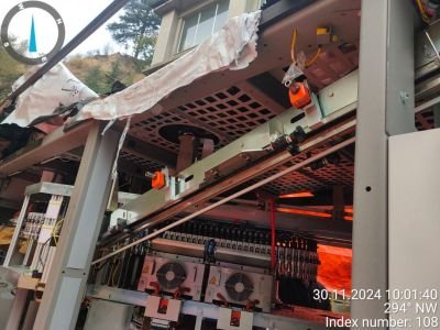 Damaged  Blow Moulding Machine